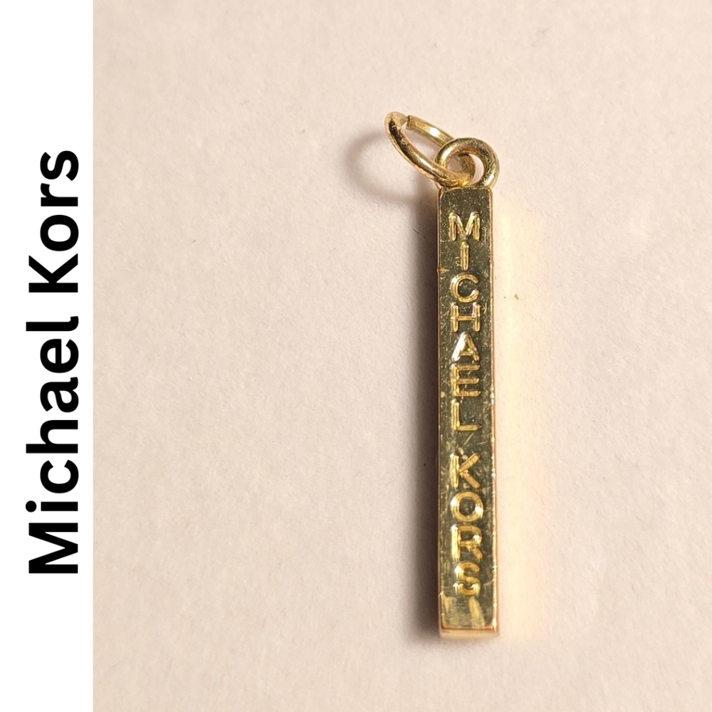 Michael Kors Gold Bar Charm